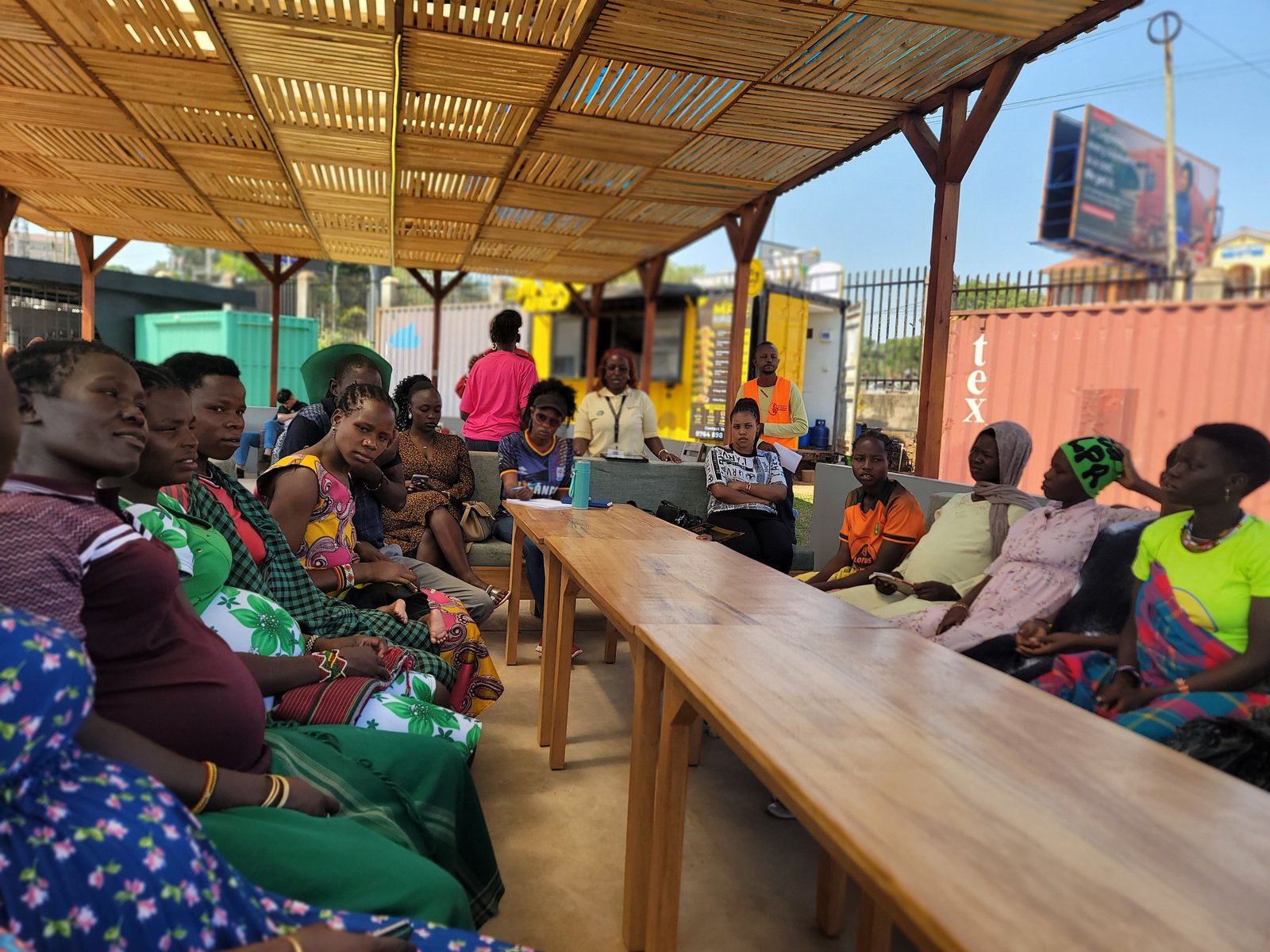 Katwe Teenage pregnant mothers outreach by Nguvu  Nation