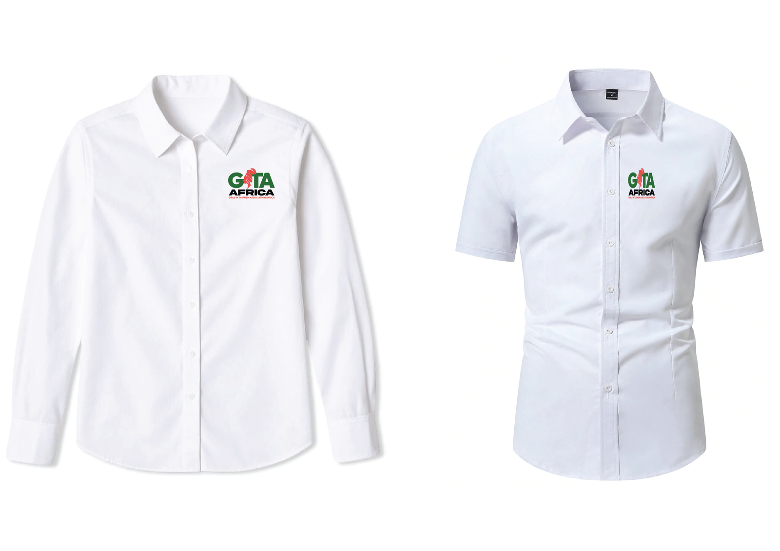 GITA Branded Long sleeved shirts - White