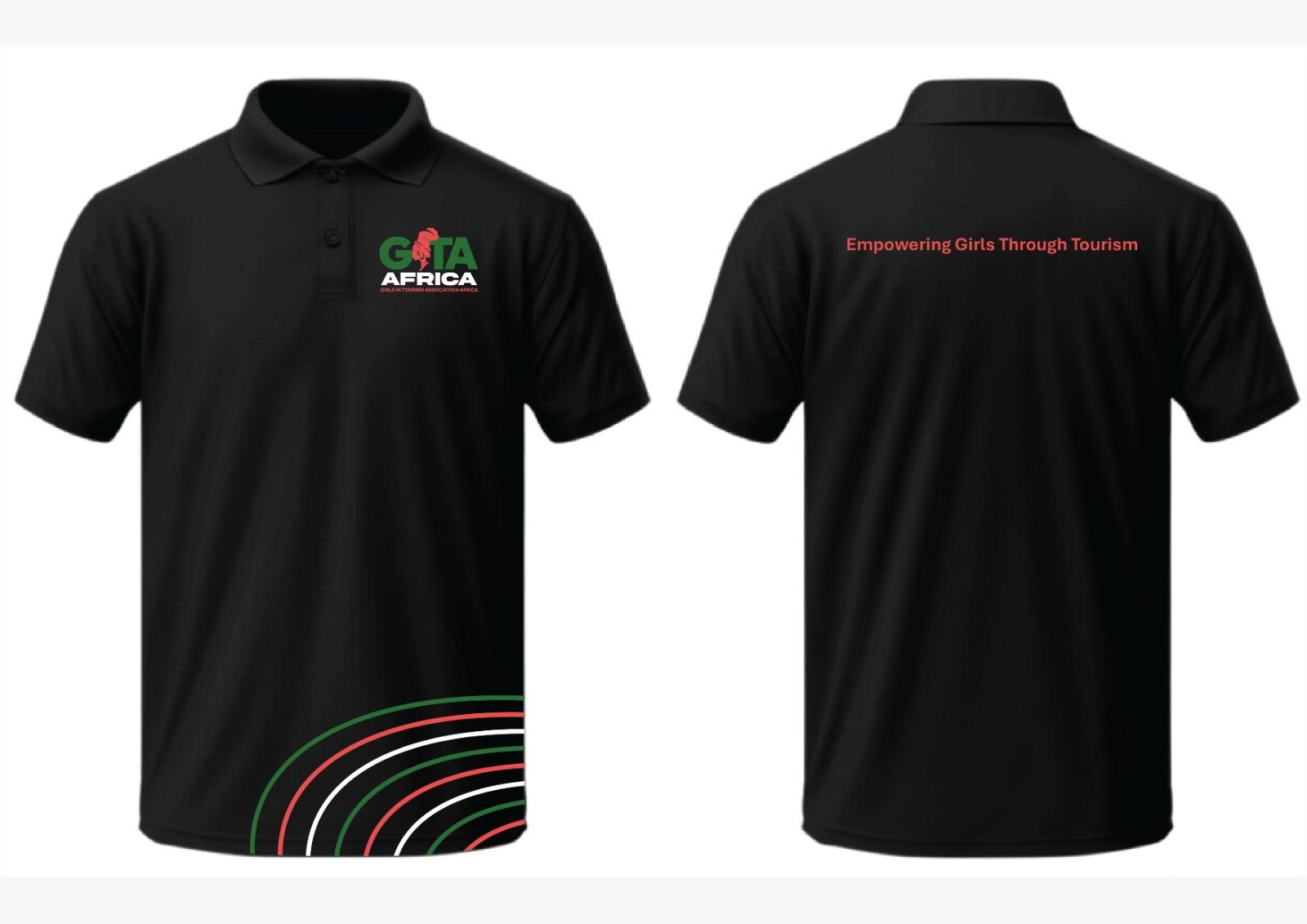 GITA Classic Polo Shirt - BLACK